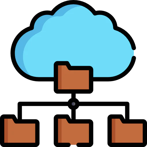 Cloud computing icon