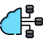 Cloud computing icon 64x64