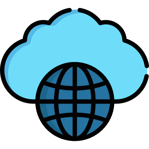 Cloud computing ícone