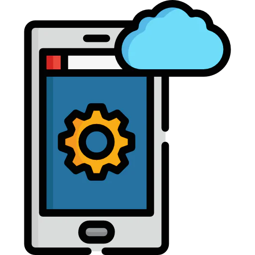 Cloud computing icon