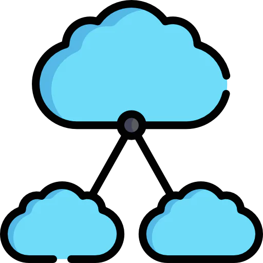 Cloud computing icon