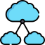 Cloud computing icon 64x64