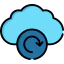Cloud computing icon 64x64