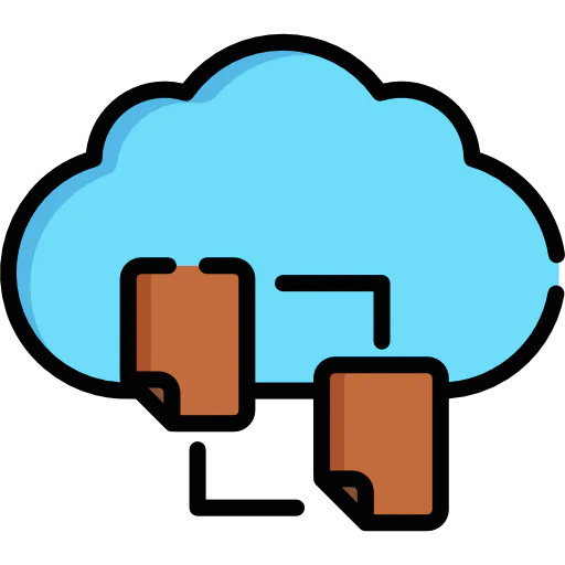 Cloud computing icon