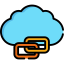 Cloud computing icon 64x64