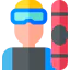Snowboarder icon 64x64