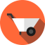 Wheelbarrow icon 64x64