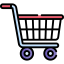 Shopping cart icon 64x64