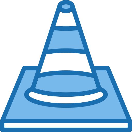 Traffic cone icon