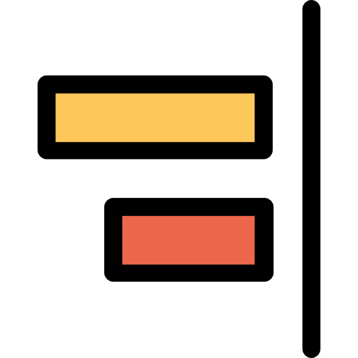Right align icon