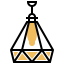 Ceiling lamp icon 64x64