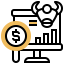 Stock market Symbol 64x64