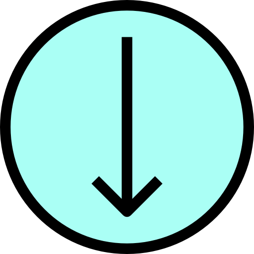 Down arrow icon