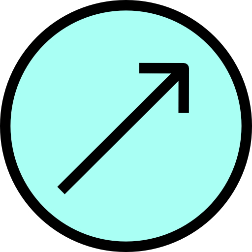Diagonal arrow biểu tượng