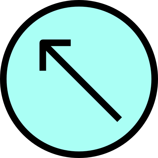 Diagonal arrow icon