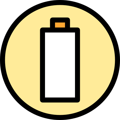 Empty battery icon
