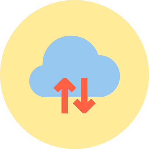 Cloud computing icône