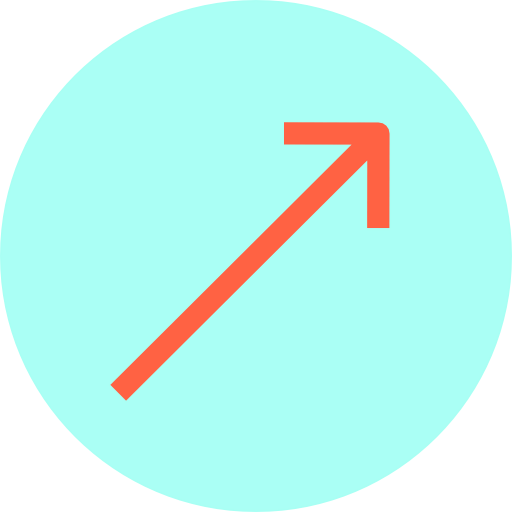 Диагональная стрелка иконка