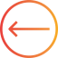 Left arrow іконка 64x64