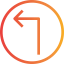 Turn left іконка 64x64