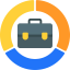 Pie chart icon 64x64