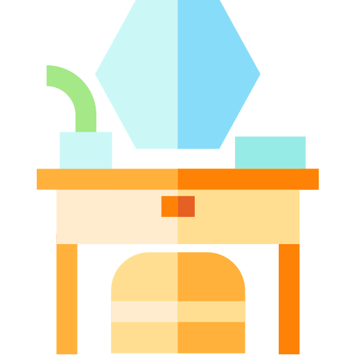 Dressing table icon