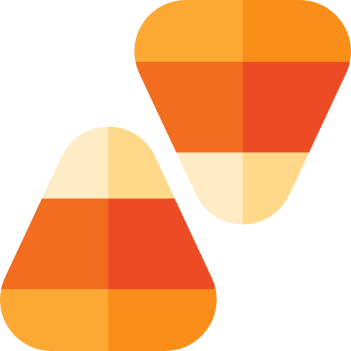 Candy corn icon