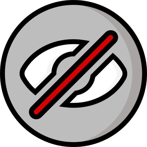 Hide icon