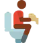 Toilet paper icon 64x64