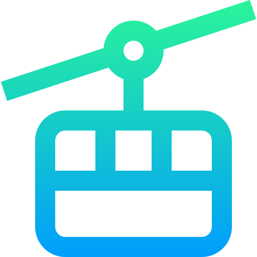 Cable car icon