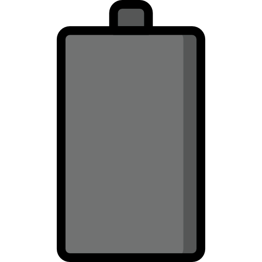Empty battery icon