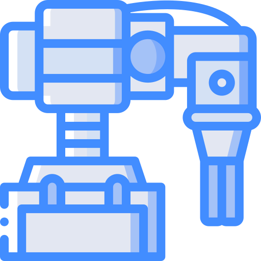 Robot arm icon