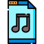 Music file icon 64x64