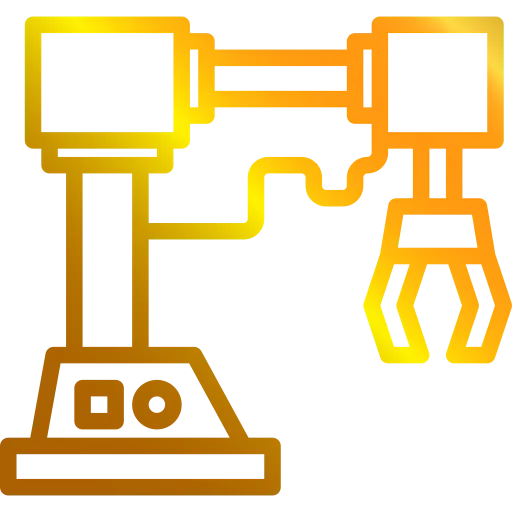Robotic arm icon