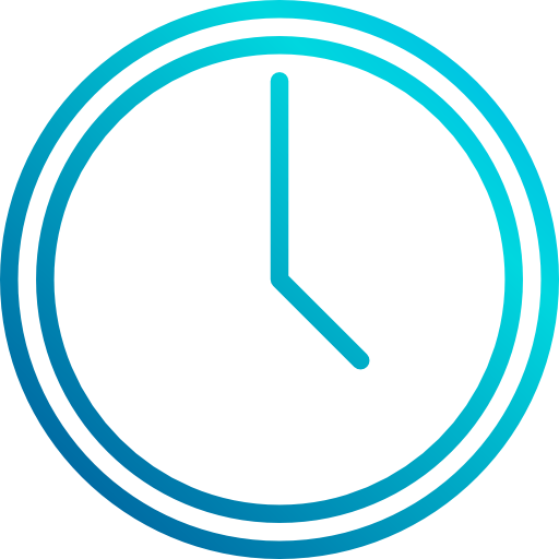 Wall clock icon