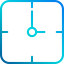 Wall clock icon 64x64