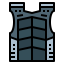 Bulletproof vest icon 64x64