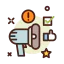 Megaphone іконка 64x64