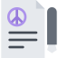 Peace treaty icon 64x64