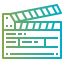 Clapperboard icon 64x64