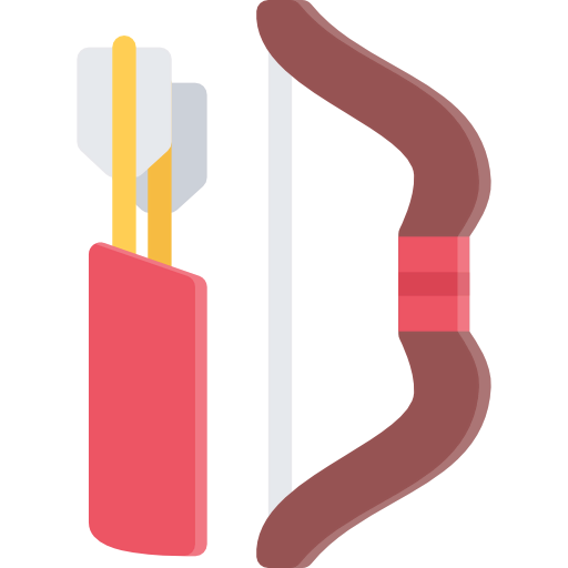 Bow and arrow icon