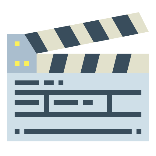 Clapperboard Symbol