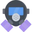 Gas mask icon 64x64