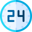24 hours icon 64x64