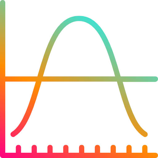 Line chart icon