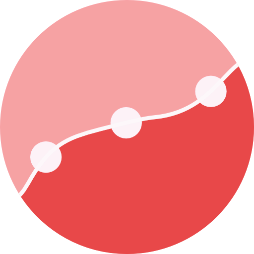 Line chart icon