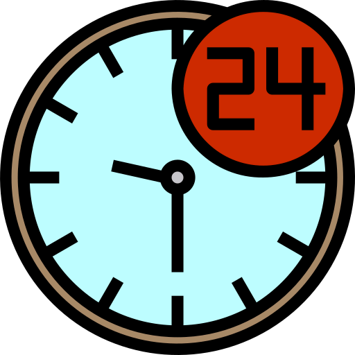 24 часа иконка