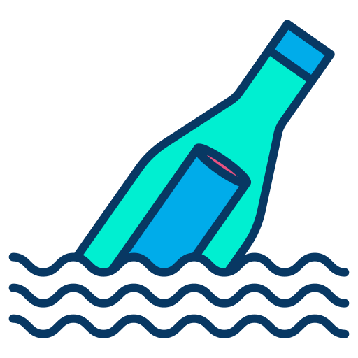 Message in a bottle 图标