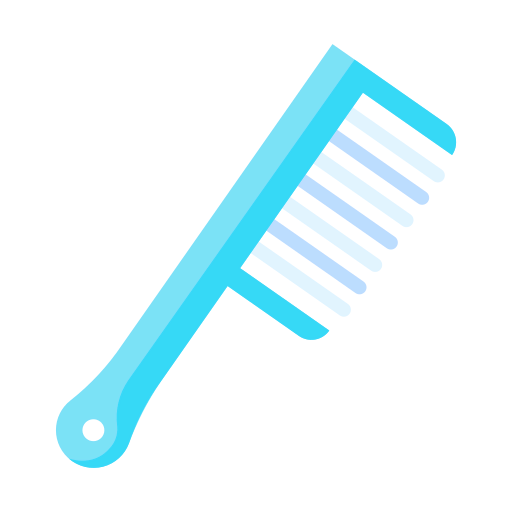 Hair brush ícono