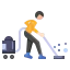 Cleaning service icon 64x64